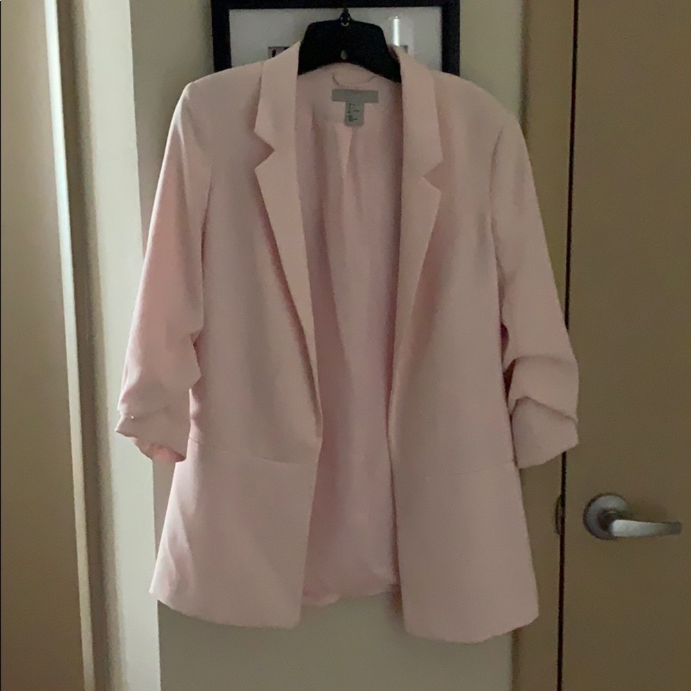 Pink blazer